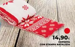 Coperta Con Stampa Natalizia Coperta Con Stampa Natalizia