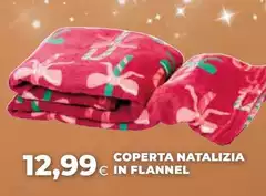 Flannel - Coperta Natalizia In Flannel - Coperta Natalizia In