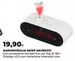 Majestic - Radiosveglia Rs137 Majesteic Majestic - Radiosveglia Rs137 Majesteic