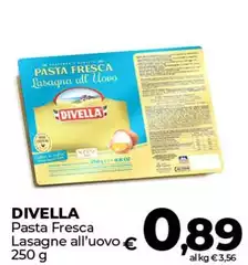 Divella - Pasta Fresca Lasagne All'Uovo Divella - Pasta Fresca Lasagne All'Uovo