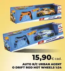 Hot wheels - Auto R/c Urban Agent O Drift Rod Hot Wheels 1:24 Hot wheels - Auto R/c Urban Agent O Drift Rod Hot Wheels 1:24