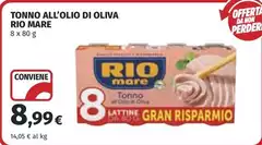 Rio Mare - Tonno All'olio Di Oliva Rio Mare - Tonno All'olio Di Oliva