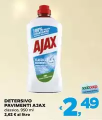 Ajax - Detersivo Pavimenti Ajax - Detersivo Pavimenti