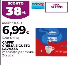 Lavazza - Caffe' Crema E Gusto Lavazza - Caffe' Crema E Gusto