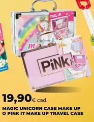 Up! - Magic Unicorn Case Make Up O Pink It Make Up Travel Case Up! - Magic Unicorn Case Make Up O Pink It Make Up Travel Case