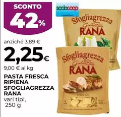 Rana - Pasta Fresca Ripiena Sfogliagrezza Rana - Pasta Fresca Ripiena Sfogliagrezza
