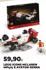 Lego - Icons Mclaren Mp4/4 E Ayrton Senna Lego - Icons Mclaren Mp4/4 E Ayrton Senna