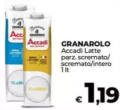 Granarolo - Accadi Latte Parz. Scremato Granarolo - Accadi Latte Parz. Scremato