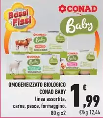 Bassi - Omogeneizzato Biologico Baby Bassi - Omogeneizzato Biologico Baby