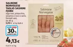 Fjord - Salmone Norvegese Taglio Sashimi Fjord - Salmone Norvegese Taglio Sashimi