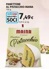 Maina - Panettone Al Pistacchio Maina - Panettone Al Pistacchio