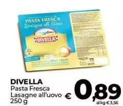 Divella - Pasta Fresca Lasagne All'Uovo Divella - Pasta Fresca Lasagne All'Uovo