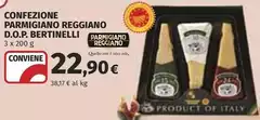 Bertinelli - Confezione Parmigiano Reggiano D.O.P. Bertinelli - Confezione Parmigiano Reggiano D.O.P.