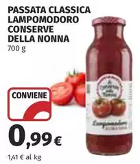 Le Conserve della Nonna - Passata Classica Lampomodoro Le Conserve della Nonna - Passata Classica Lampomodoro