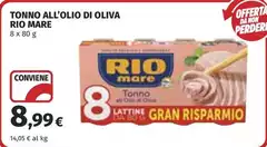 Rio Mare - Tonno All'olio Di Oliva Rio Mare - Tonno All'olio Di Oliva