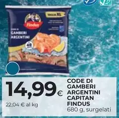 Findus - Code Di Gamberi Argentini Capitan Findus - Code Di Gamberi Argentini Capitan
