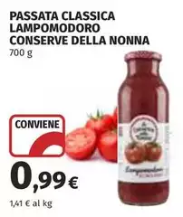 Le Conserve della Nonna - Passata Classica Lampomodoro Le Conserve della Nonna - Passata Classica Lampomodoro