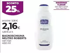 Neutro Roberts - Bagnoschiuma Neutro Roberts - Bagnoschiuma