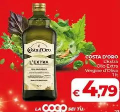 Costa d'Oro - L'Extra Olio Extra Vergine D'Oliva Costa d'Oro - L'Extra Olio Extra Vergine D'Oliva