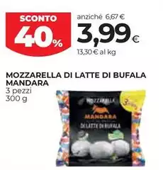 Mandara - Mozzarella Di Latte Di Bufala Mandara - Mozzarella Di Latte Di Bufala