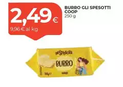Coop - Burro Gli Spesotti Coop - Burro Gli Spesotti
