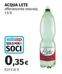 Lete - Acqua Lete - Acqua