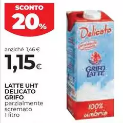 Grifo - Latte UHT Delicato Grifo - Latte UHT Delicato