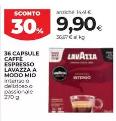 Lavazza - 36 Capsule Caffè Espresso A Modo Mio Lavazza - 36 Capsule Caffè Espresso A Modo Mio
