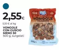Meno 30 - Vongole Con Guscio Meno 30 - Vongole Con Guscio