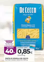 De Cecco - Pasta Di Semola De Cecco - Pasta Di Semola