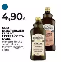 Costa d'Oro - Olio Extravergine Di Oliva L'extra Costa d'Oro - Olio Extravergine Di Oliva L'extra