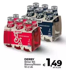 Derby - Bitter Bs Bianco/Rosso Derby - Bitter Bs Bianco/Rosso