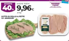 Amadori - Petto Di Pollo A Fette 10+ Amadori - Petto Di Pollo A Fette 10+