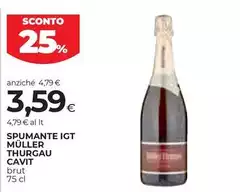 Cavit - Spumante IGT Müller Thurgau Cavit - Spumante IGT Müller Thurgau