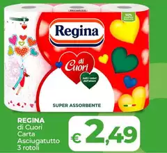 Regina - Di Cuori Carta Asciugatutto Regina - Di Cuori Carta Asciugatutto