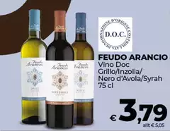 Feudo Arancio - Vino DOC Grillo Feudo Arancio - Vino DOC Grillo