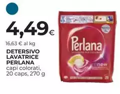 Perlana - Detersivo Lavatrice Perlana - Detersivo Lavatrice