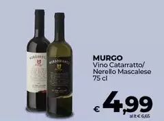 Murgo - Vino Catarratto/ Nerello Mascalese Murgo - Vino Catarratto/ Nerello Mascalese
