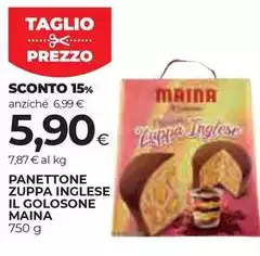 Maina - Panettone Zuppa Inglese Il Golosone Maina - Panettone Zuppa Inglese Il Golosone
