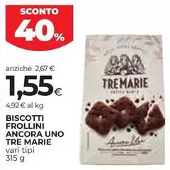 Tre Marie - Biscotti Frollini Ancora Uno Tre Marie - Biscotti Frollini Ancora Uno