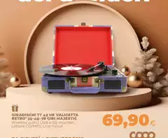 Majestic - Giradische Tt 43 Uk Valigetta Retro 33-45-78 Girl