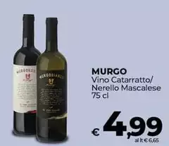 Murgo - Vino Catarratto/ Nerello Mascalese Murgo - Vino Catarratto/ Nerello Mascalese