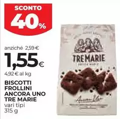 Tre Marie - Biscotti Frollini Ancora Uno Tre Marie - Biscotti Frollini Ancora Uno
