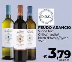 Feudo Arancio - Vino DOC Grillo Feudo Arancio - Vino DOC Grillo