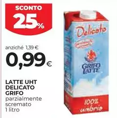 Grifo - Latte UHT Delicato Grifo - Latte UHT Delicato