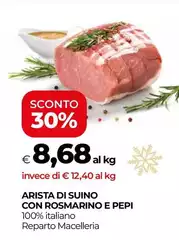 Arista Di Suino Con Rosmarino E Pepi Arista Di Suino Con Rosmarino E Pepi