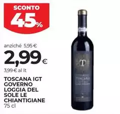 Le chiantigiane - Toscana IGT Governo Loggia Del Sole Le chiantigiane - Toscana IGT Governo Loggia Del Sole