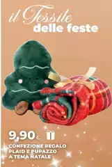 Confezione Regalo Plaid E Pupazzo A Tema Natale Confezione Regalo Plaid E Pupazzo A Tema Natale