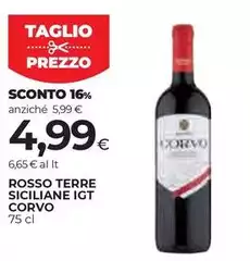 Corvo - Rosso Terre Siciliane IGT Corvo - Rosso Terre Siciliane IGT