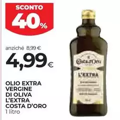 Costa d'Oro - Olio Extra Vergine Di Oliva L'extra Costa d'Oro - Olio Extra Vergine Di Oliva L'extra